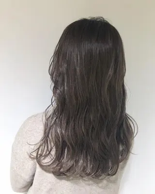 セミロング カラー 🍊新宿南口🍊 ERINAのヘアスタイル
