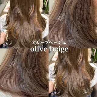 ミディアム カラー パーマ kazuki【顔周り ×レイヤーカット】のヘアスタイル