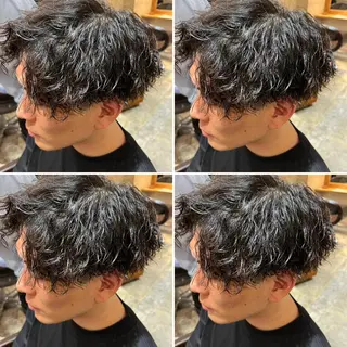 パーマ メンズ メンズパーマ特化 望月謙二郎のヘアスタイル