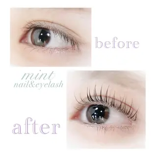 マツエク・マツパ eyelist minaのマツエク・マツパデザイン