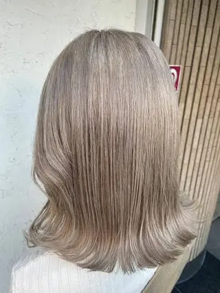 ミディアム 似合わせカット 迫留由弥のヘアスタイル