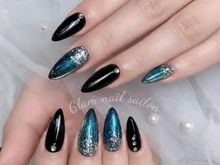ネイル エツメ💅 長さだし🎀デザインのネイルデザイン