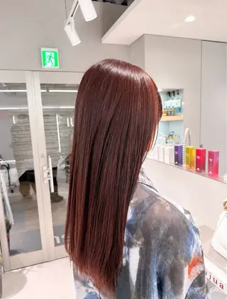 ロング カラー 松戸レイヤーカット 塚原悠斗のヘアスタイル