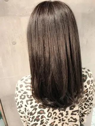 ミディアム カラー 田室　和幸 河原町のヘアスタイル