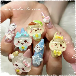 ネイル nail salon la reineのネイルデザイン