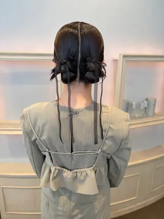ヘアアレンジ サソウ ユリエ🥥のヘアスタイル