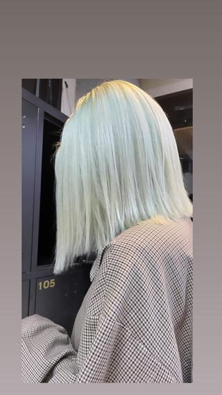 カラー デザインカラー／ 梶本 乃梨叶のヘアスタイル
