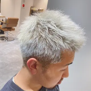 ショート カラー 赤み消し×髪質改善 🍏上田晃司のヘアスタイル