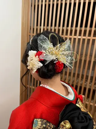 ヘアアレンジ 岡田 七海のヘアスタイル
