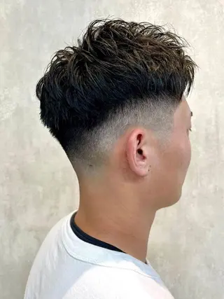 ショート メンズ インフィニィトネオ 三浦のヘアスタイル