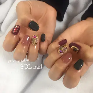 ネイル SOL NAILのネイルデザイン