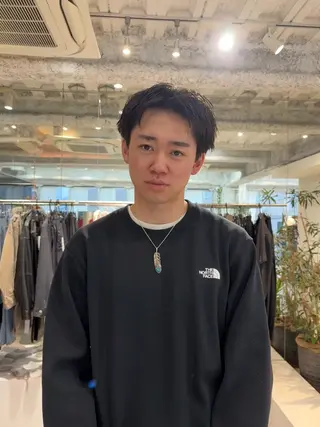 メンズ LARK/メンズ特化 /シバヤ ユウキのヘアスタイル