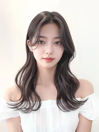 ロング 梅田🫧髪質改善 縮毛矯正🫧村上蒼生のヘアスタイル