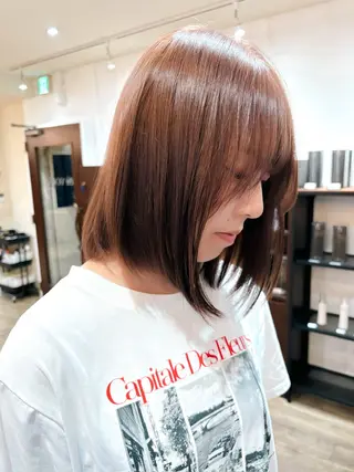 ショート カラー 宮本 泰周のヘアスタイル