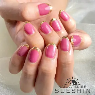 ミディアム S ueshinのネイルデザイン