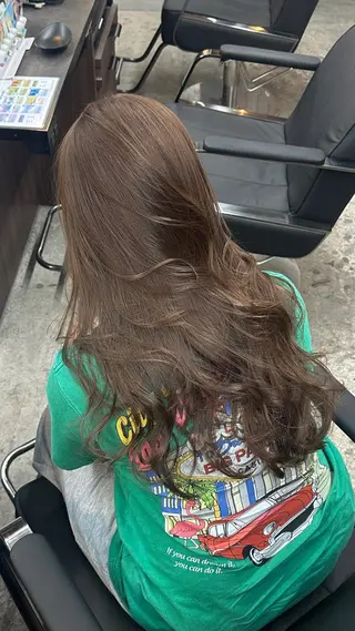 ロング 透明感/美髪カラー ダブルカラー/ユウゴのヘアスタイル