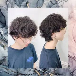 ショート パーマ ヘアアレンジ メンズ メンズスタイル ly本厚木のヘアスタイル