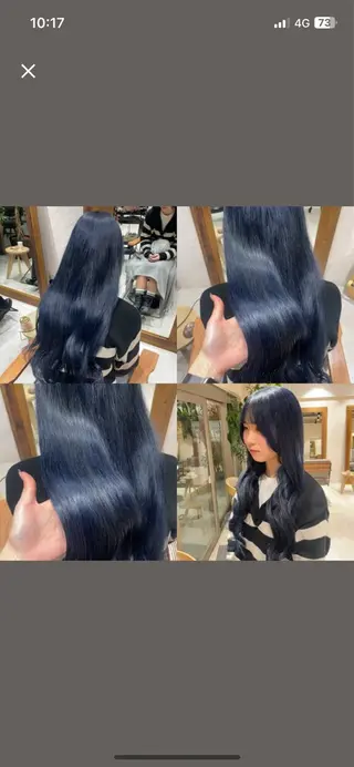 ロング 🍑トレンドカラー 🍑横浜のヘアスタイル