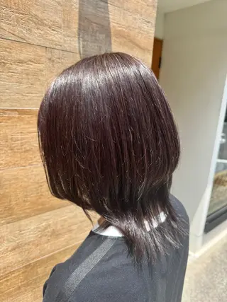 ミディアム Kaori🌈透明感 カラー / 髪質改善のヘアスタイル