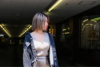 ショート カラー &.TIGRE 永野成知のヘアスタイル