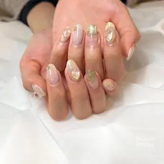 セミロング ネイル SalonPrima 西院Nail&Eyeのネイルデザイン