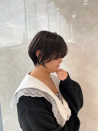 ショート ショート/似合わせ/ 透明感カラー古市唯人のヘアスタイル