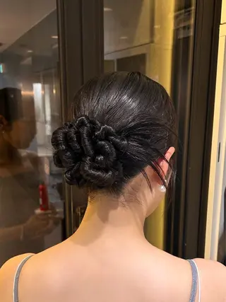 ヘアアレンジ 大阪美容室 Rioのヘアスタイル
