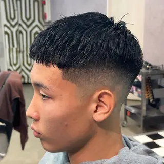 ショート メンズ メンズ専門🥸 フェード特化 涼太のヘアスタイル