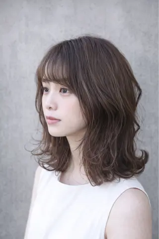 ミディアム メンズ,縮毛モデル 募集/Riona🎀のヘアスタイル
