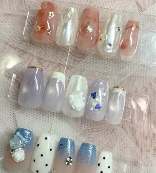 ネイル kaho  🧸🎀 RiLionのネイルデザイン