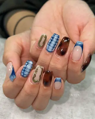 ネイル tener Luna🧚のネイルデザイン