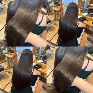 ロング カラー RINNO🌷透明感 カラー/髪質改善のヘアスタイル