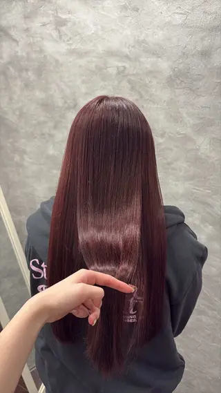 パーマ ルプラボウ/ ふくい きなりのヘアスタイル