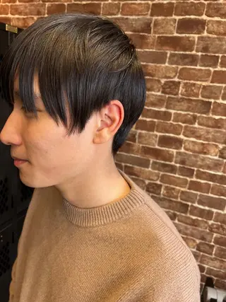ミディアム カラー パーマ ヘアアレンジ メンズ キッズ ネイル マツエク・マツパ アイブロウ 久木原 ゆりのヘアスタイル