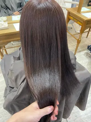 セミロング 艶髪育成サロン 京橋　shinのヘアスタイル