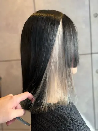 ミディアム カラー 🎀ハイトーン・艶 カラー HANA🎀のヘアスタイル