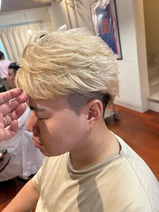 ショート カラー メンズ CAMUE代表 Masaのヘアスタイル