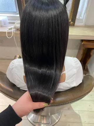 ロング 北川 智海のヘアスタイル