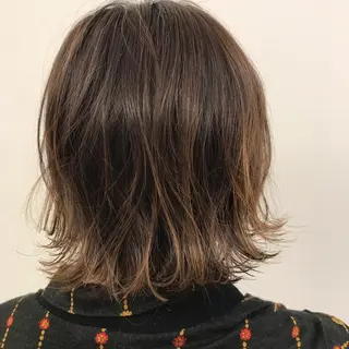 ミディアム Bonheur umedaのヘアスタイル