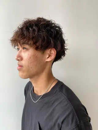 パーマ ノザキ リョウスケのヘアスタイル