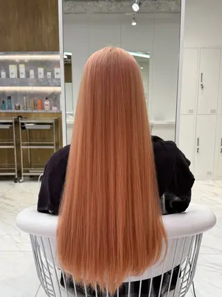ロング カラー DEAN JECYのヘアスタイル