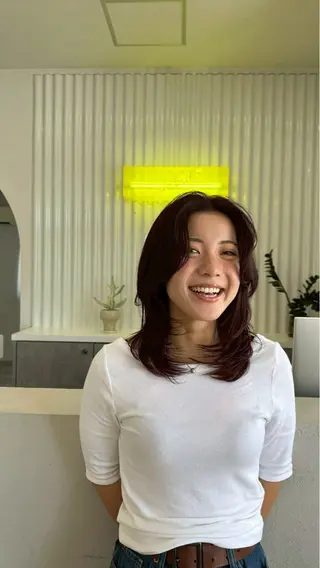 ミディアム début 【ももか】のヘアスタイル