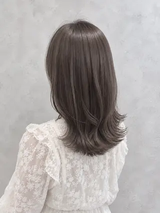 ロング カラー 🫧ツヤ髪/透明感 カラー🫧AOIのヘアスタイル