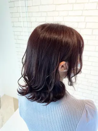 ミディアム カラー AMITYメンズ特化 ASUMIのヘアスタイル