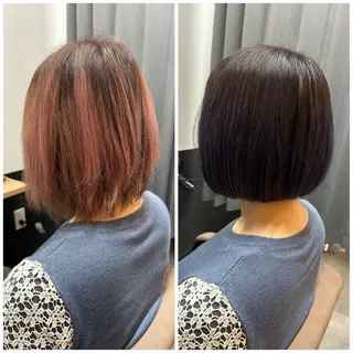 ショート カラー TELAHAIR成田 マネージャー吉野美羽のヘアスタイル