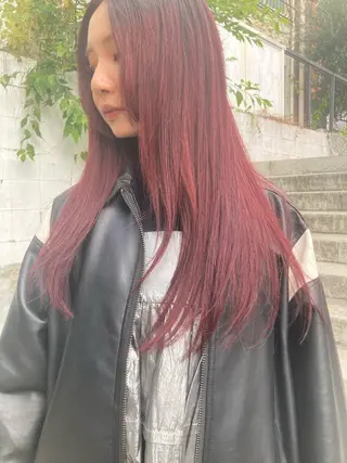 セミロング カラー 髪質改善　艶髪✨ Teppeiのヘアスタイル