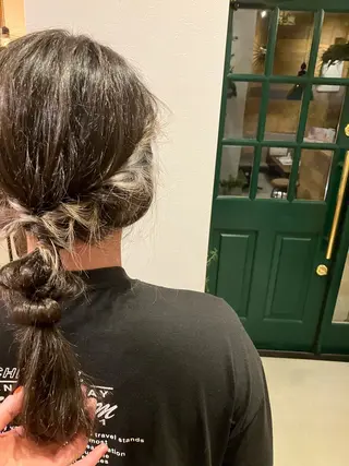 カラー ヘアアレンジ 清水 美香のヘアスタイル