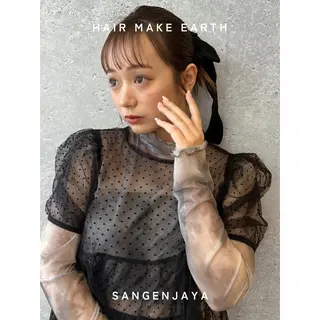 ヘアアレンジ hair make earth 🌀のヘアスタイル