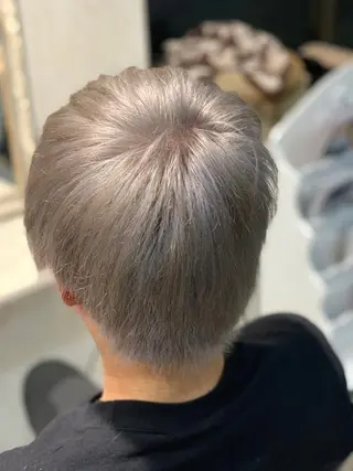 ショート カラー メンズ LUXBE LUCEのヘアスタイル