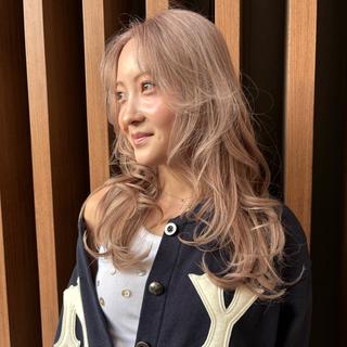 ロング カラー 🍒艶カラー🍒韓 国ヘア🍒momoのヘアスタイル